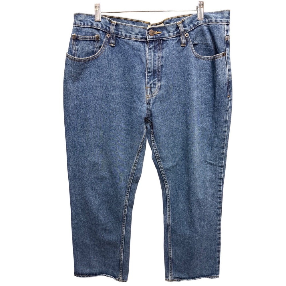 Big Mac Workwear Blue Jeans Mens 36x30 Actual 36/29 Straight Leg Denim